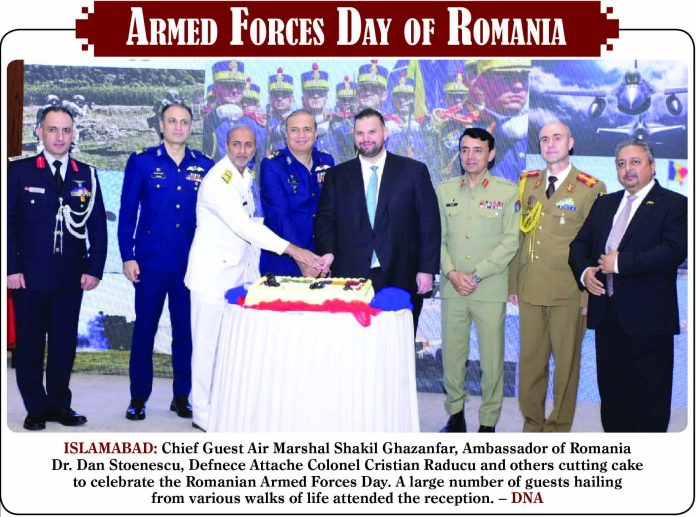 Romanian Armed Forces Day celebrated in Islamabad