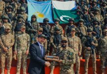 Ambassador attends closing of Kazakh-Pakistani military exercise Dostarym-V Ambassador attends closing of Kazakh-Pakistani military exercise Dostarym-V