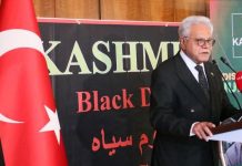Pakistan embassy in Ankara marks Kashmir Black Day Pakistan embassy in Ankara marks Kashmir Black Day