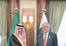 Dar, Saudi FM discuss bilateral ties, regional developments Dar, Saudi FM discuss bilateral ties, regional developments
