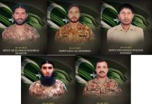 Six Pakistani soldiers, seven militants die in border operation Six Pakistani soldiers, seven militants die in border operation