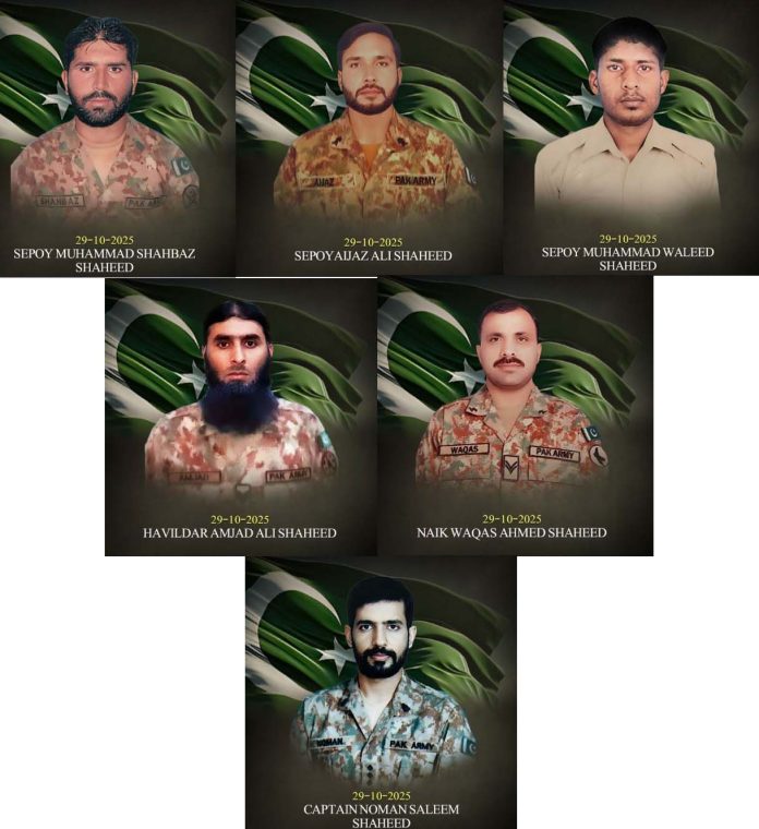 Six Pakistani soldiers, seven militants die in border operation