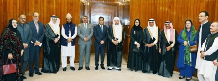 NA Speaker, Saudi Shura Council Chairman discuss strategic ties, regional unity