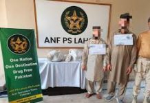 ANF arrests 7 smugglers with over 637 kg of drugs worth Rs 172.4 mln