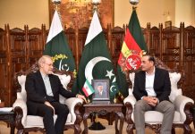 COAS, Iranian Security Chief Discuss Regional Security and Bilateral Cooperation at GHQ