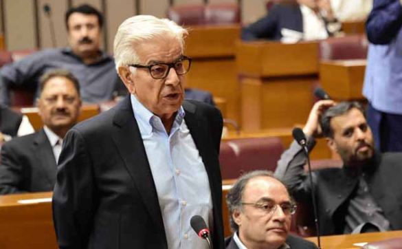11 Imran Khan remained under control of Gen Bajwa, Faiz Hamid during PTI govt: Khawaja Asif