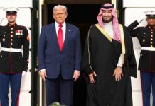 In meeting with Trump at White House, MBS says Saudi to boost US investments to $1 trillion In meeting with Trump at White House, MBS says Saudi to boost US investments to $1 trillion