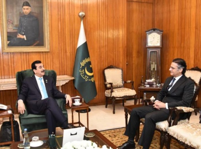 2 Attorney general calls on Acting President Gilani