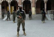 Punjab police on high alert as security at courts, key sites tightened Punjab police on high alert as security at courts, key sites tightened