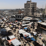 The tiring task of repairing Gaza’s tattered banknotes