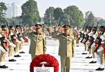 COAS Honours CJCSC Sahir Shamshad Mirza in Farewell Visit