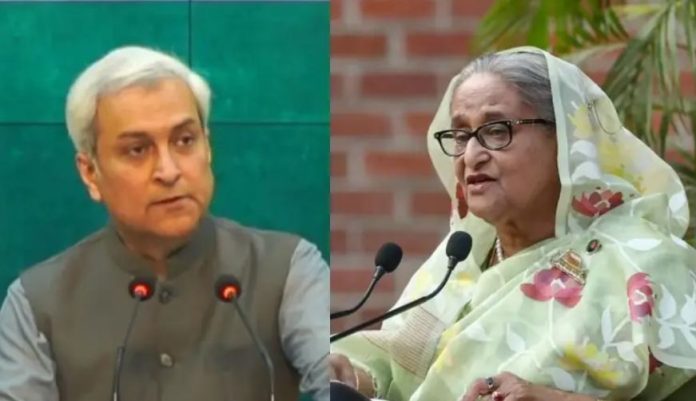 FO says ex-PM Hasina’s death sentence ‘internal matter’, Bangladesh ‘fully capable’ of addressing own issues