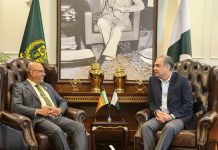 Sri Lankan Envoy Meets Naqvi, Lauds Security Measures