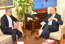 Canadian Envoy, Dr. Musadik Malik Discuss Bilateral Cooperation