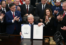 Trump signs bill to end record-breaking US shutdown