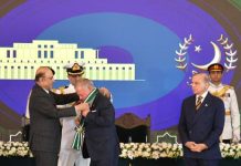 King Abdullah of Jordan conferred with Nishan-e-Pakistan King Abdullah of Jordan conferred with Nishan-e-Pakistan