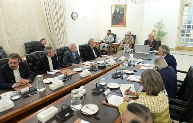 DNA 25-10 Iranian official Larijani meets PM Shehbaz