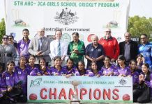Australian High Commission empowers girls through cricket Australian High Commission empowers girls through cricket