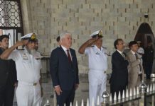 Portuguese Ambassador pays homage at Quaid-e-Azam Mausoleum Portuguese Ambassador pays homage at Quaid-e-Azam Mausoleum