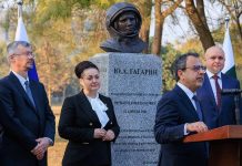 Yuri Gagarin monument unveiled in Islamabad Yuri Gagarin monument unveiled in Islamabad