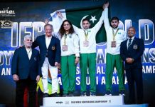Pakistan Bags Three Bronze at World Fitness Championship Pakistan Bags Three Bronze at World Fitness Championship