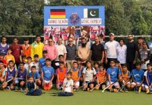 German Embassy supports young hockey players in Lahore German Embassy supports young hockey players in Lahore