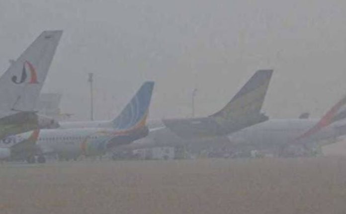 13 Dense fog forces flight diversions at Sialkot Airport