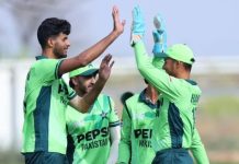 Pakistan bowl out Bangladesh for 121 in rain-hit U19 Asia Cup semi-final Pakistan bowl out Bangladesh for 121 in rain-hit U19 Asia Cup semi-final
