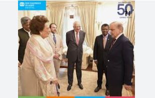 2 PM Shehbaz commends Souriya Anwar’s 50 Years of Service for SOS Children's Village