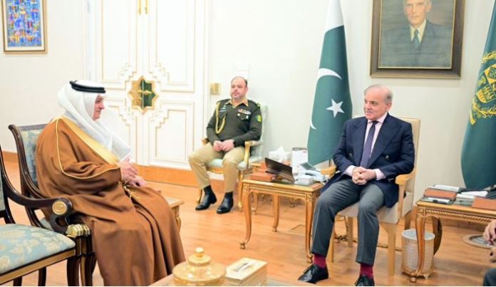 2 PM Shehbaz, Saudi Ambassador discuss deepening bilateral ties