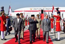 Indonesia’s President Prabowo Arrives in Islamabad for Landmark Two-Day Visit