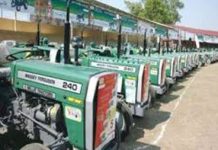 30,000 tractors distributed among farmers under CM tractor scheme 30,000 tractors distributed among farmers under CM tractor scheme