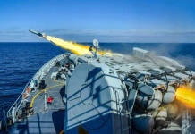 Pakistan Navy successfully conducts live firing of surface-to-air missile in Arabian Sea
