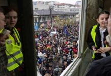 Serbia’s students protest against university pressure after railway station tragedy Serbia's students protest against university pressure after railway station tragedy