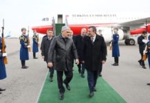 Turkish Vice President Cevdet Yilmaz arrives in Azerbaijan Turkish Vice President Cevdet Yilmaz arrives in Azerbaijan