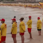 Australian lifeguards fall silent for Bondi Beach victims