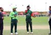 Pakistan win toss, elect to bowl first against Bangladesh in U19 Asia Cup semi-final Pakistan win toss, elect to bowl first against Bangladesh in U19 Asia Cup semi-final
