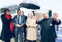 Duke of Gloucester visits kingfisher medical centre construction site Duke of Gloucester visits kingfisher medical centre construction site