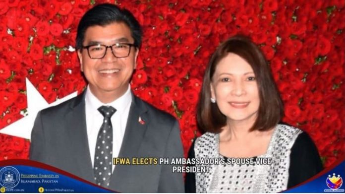 DNA 12-5 IFWA elects Philippine envoy's spouse as new vice president
