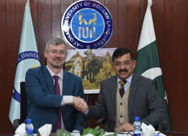 DNA 15-4 NUML, Russian Embassy Advance Strategic Partnership in Language Education & Cultural Cooperation