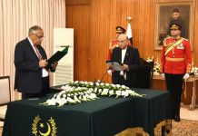 President Zardari Administers Oath to New Federal Tax Ombudsman