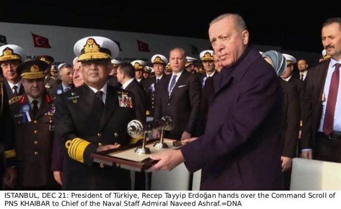 DNA 21-4 Erdogan attends commissioning of Pakistani navy ship built in Turkey
