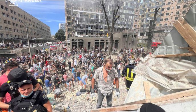 0 Patient killed in Russian strike on Kyiv clinic