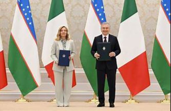 00 Uzbekistan, Italy strengthen strategic partnership in Tashkent meeting