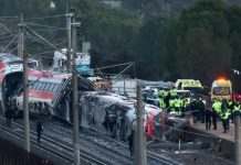 Royals visit deadly train crash site as Spain mourns