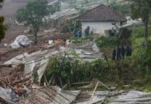 Indonesia landslide kills eight, more than 80 missing Indonesia landslide kills eight, more than 80 missing