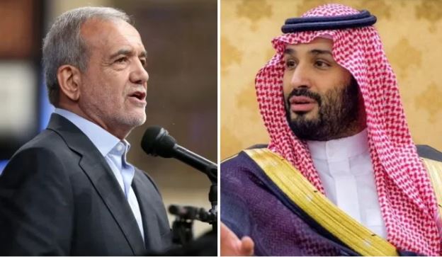 100 Iran's president tells Saudi crown prince US threats only cause 'instability'