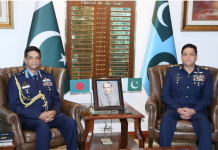 Pakistan Bangladesh Air Chiefs Pledge Stronger Cooperation Defence