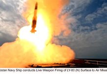 Navy live-fires LY-80N missile in major Arabian Sea exercise Navy live-fires LY-80N missile in major Arabian Sea exercise