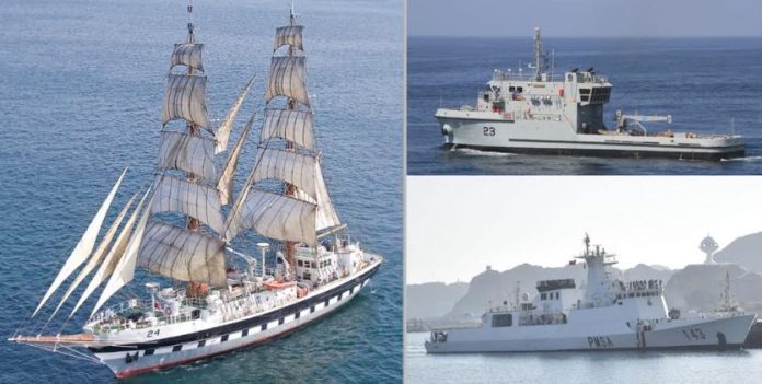 DNA 11-15 Pakistan Navy flotilla visits Oman during overseas deployment